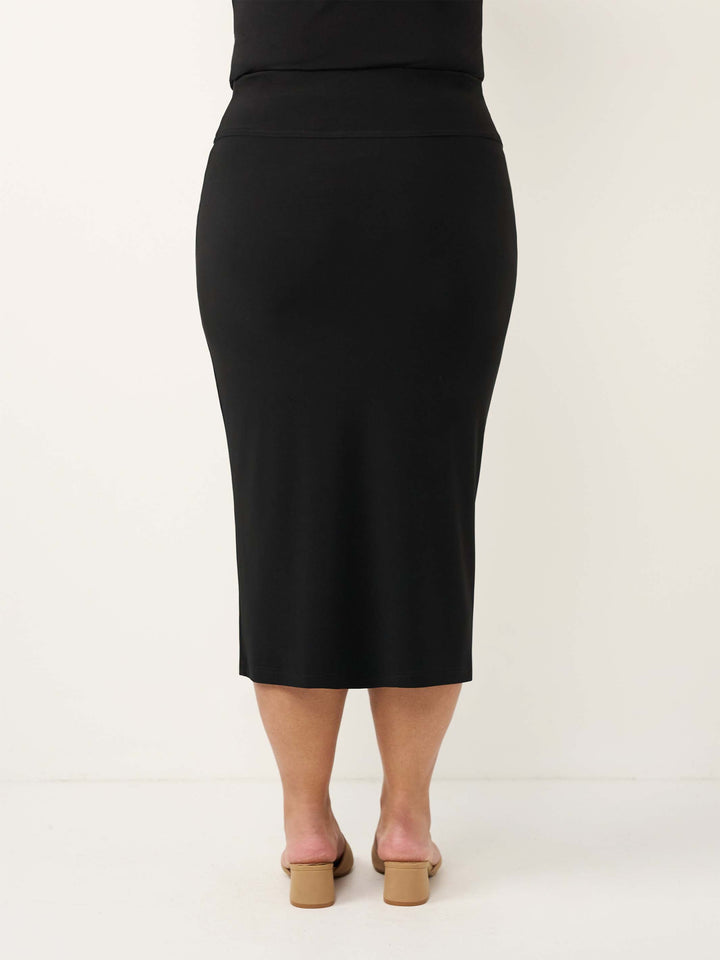 1023 Long Stretch Jersey Skirt