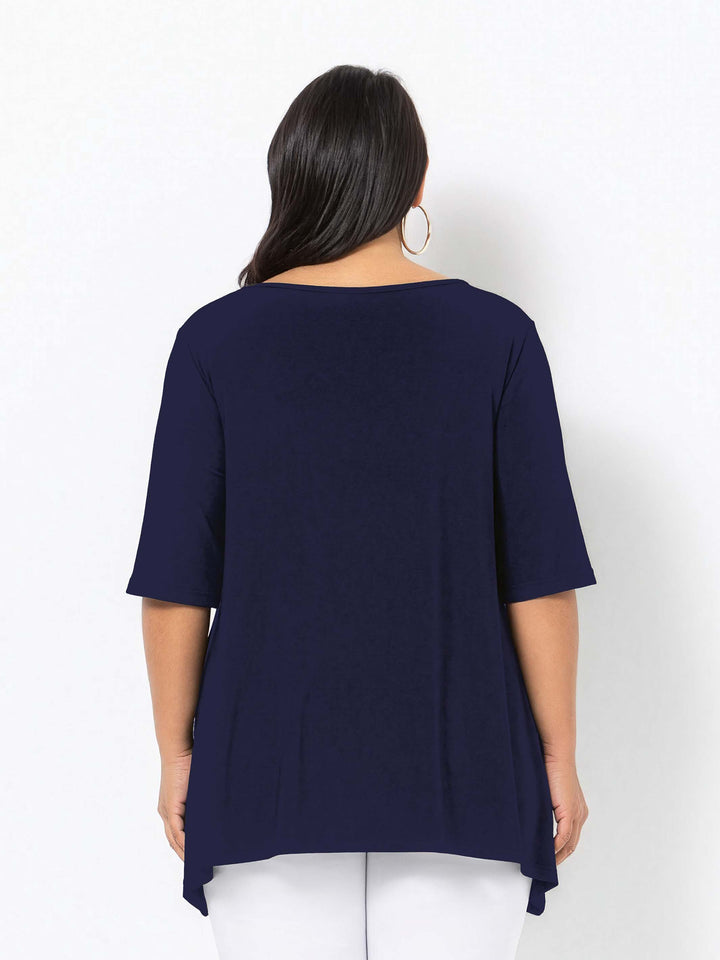 1034 Drop Side Jersey Top