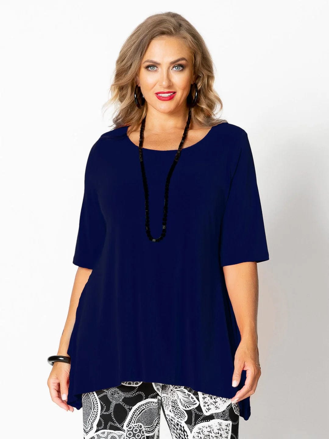 1034 Drop Side Jersey Top