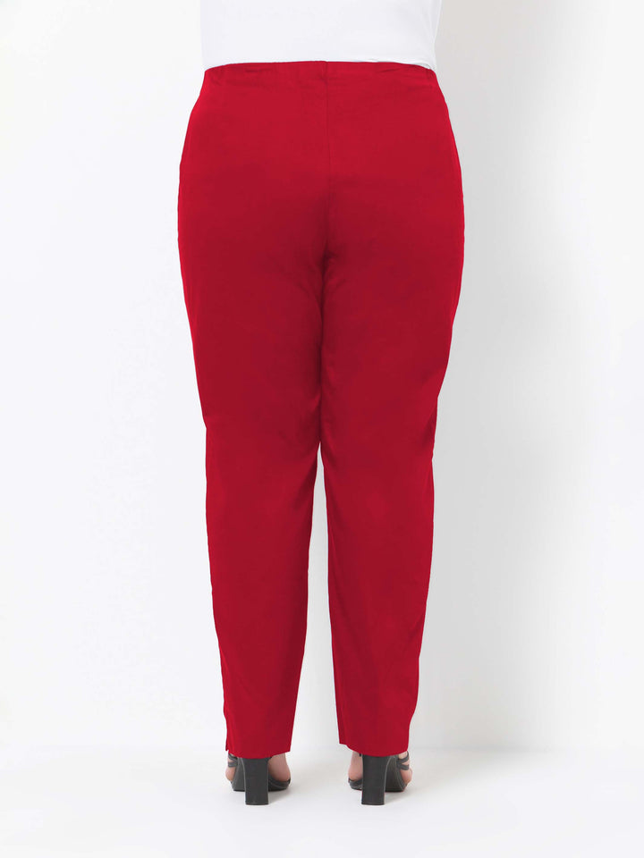 1052 Cotton Sateen Full Length Pant