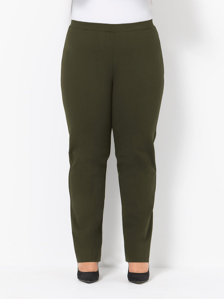 1055W Wider Leg Ponte Pant