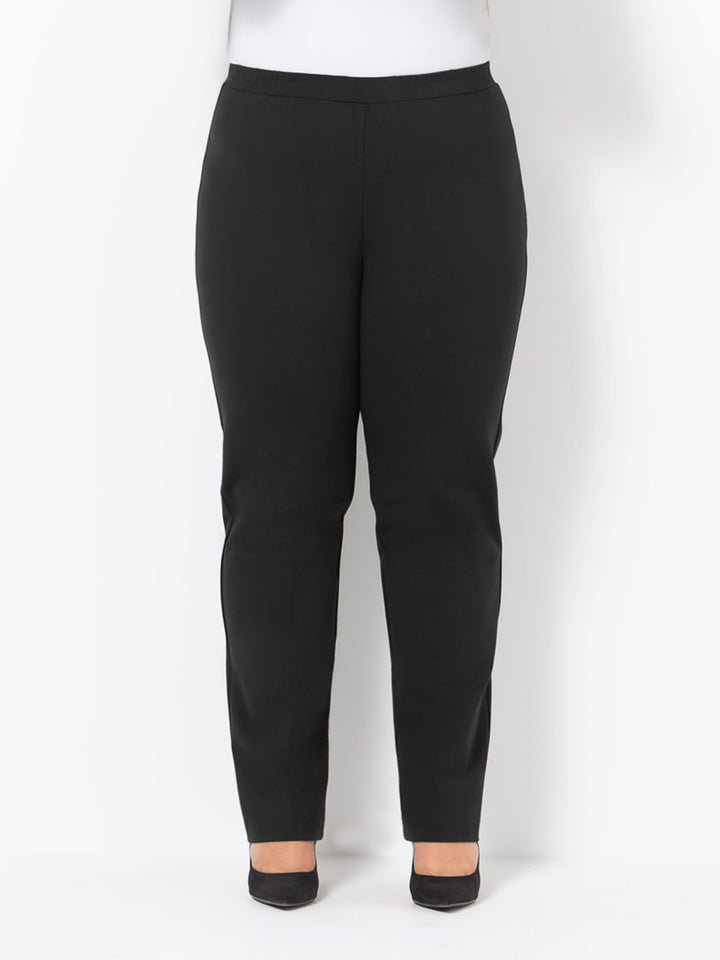 1055WL Wider Leg Ponte Pant - Longer Length