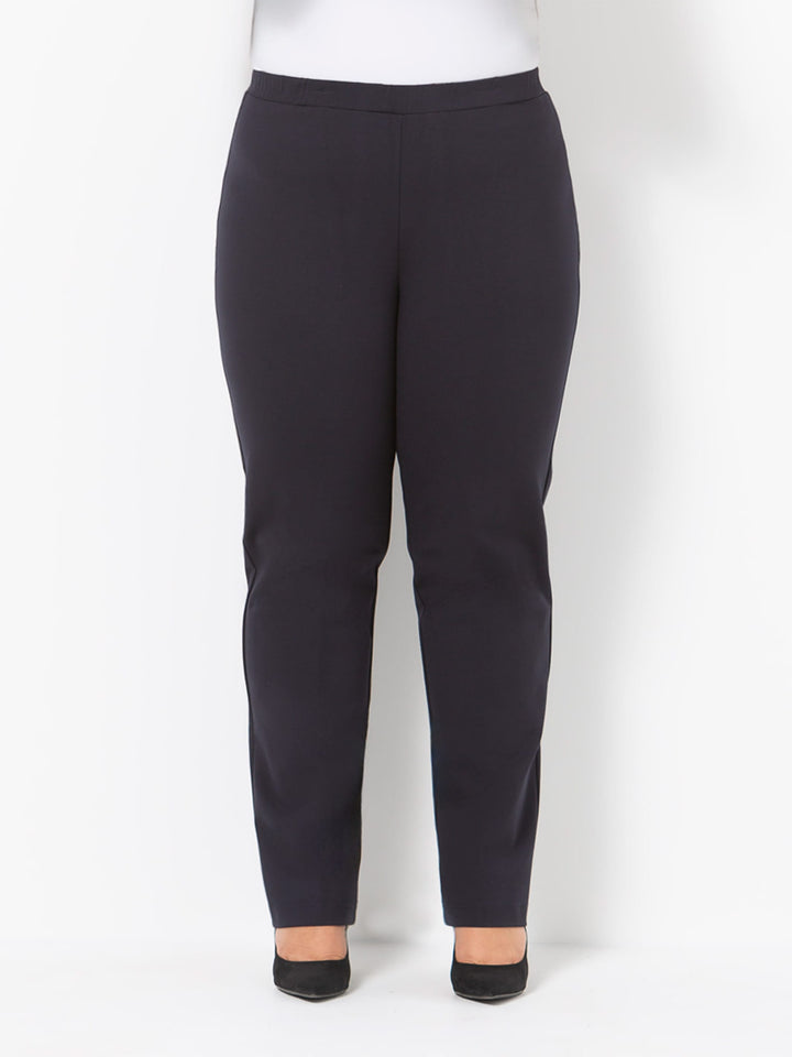 1055WL Wider Leg Ponte Pant - Longer Length