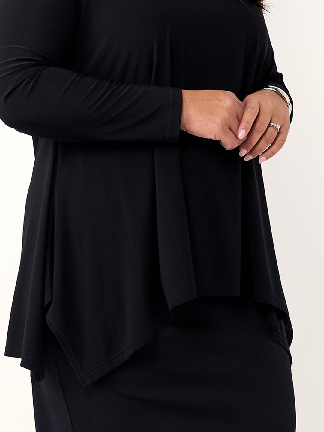1080 Drop Side Jersey Top Long Sleeve
