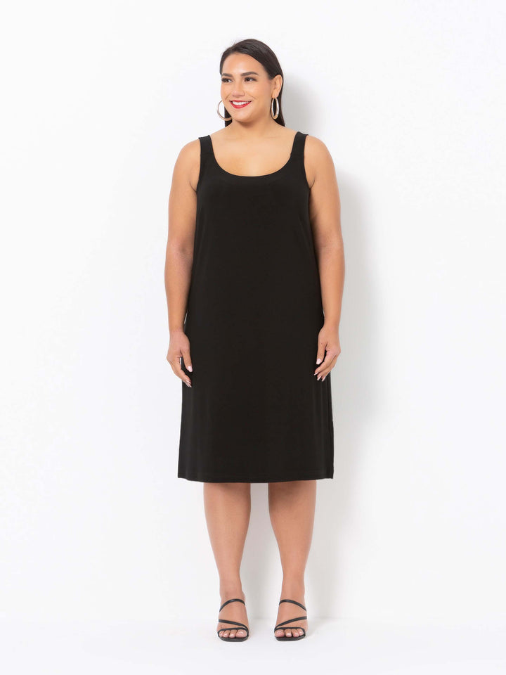 1097 Basic Jersey Slip Dress