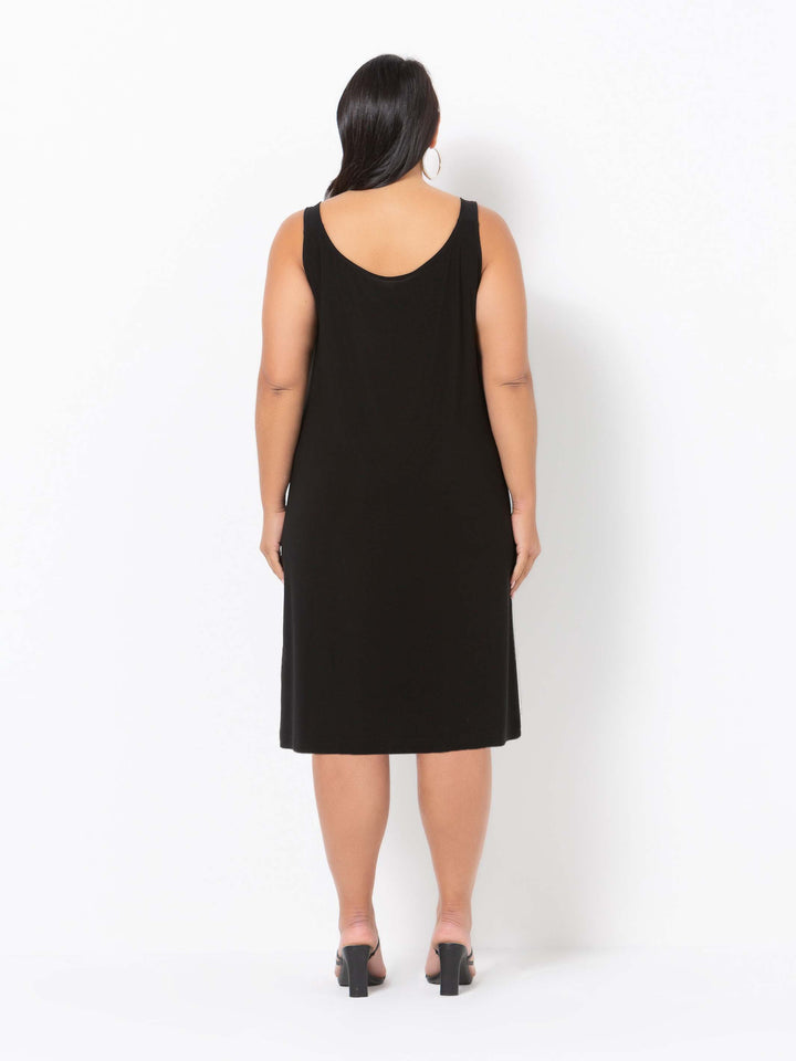 1097 Basic Jersey Slip Dress