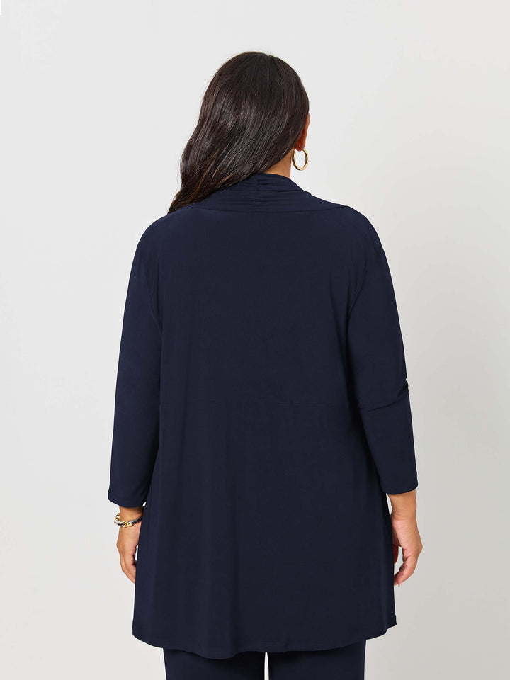 1135 Open Front Jersey Jacket