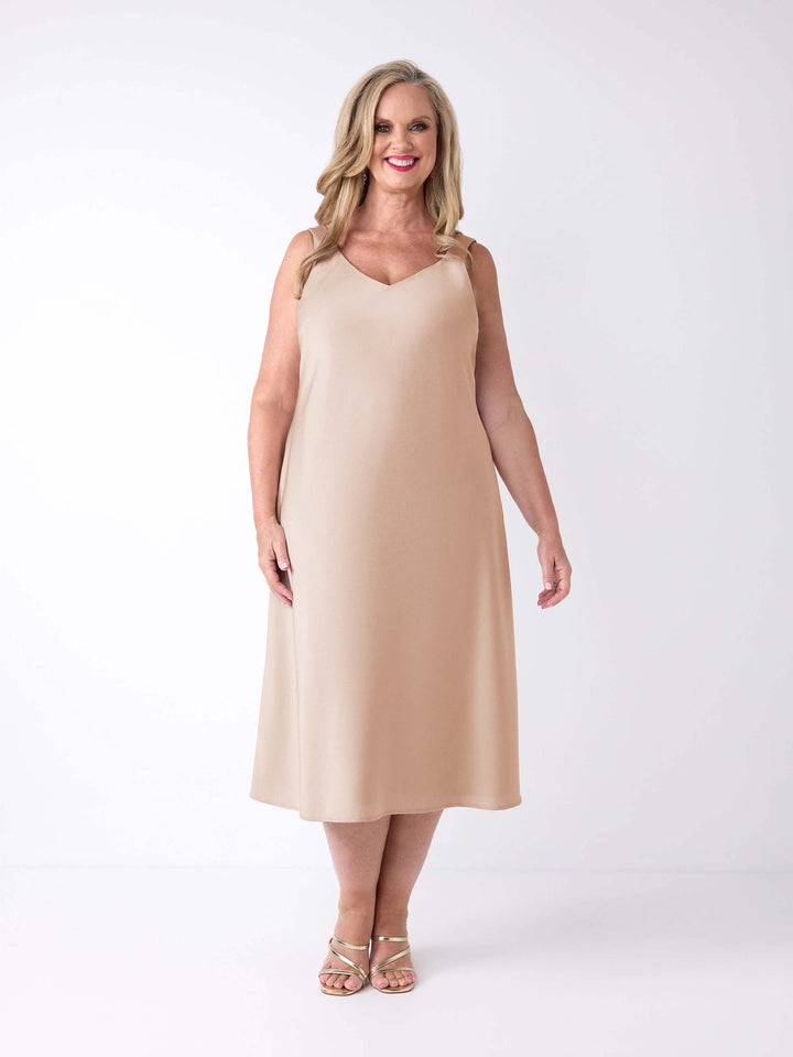 Champagne Evening Dress