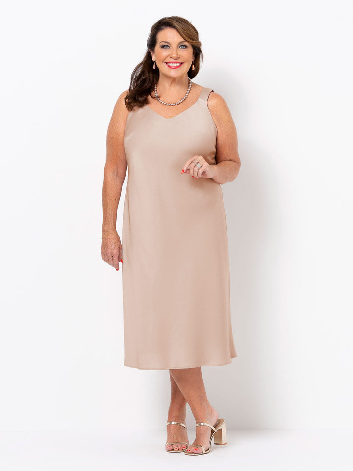 Champagne Evening Dress