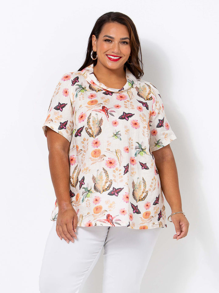 Pressed Flowers Top