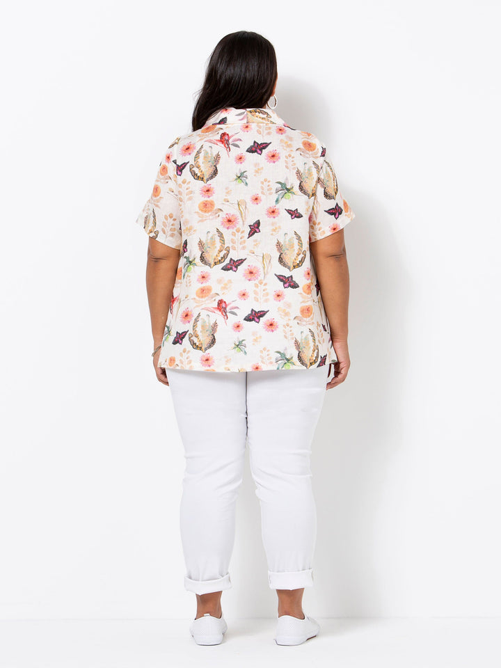 Pressed Flowers Top