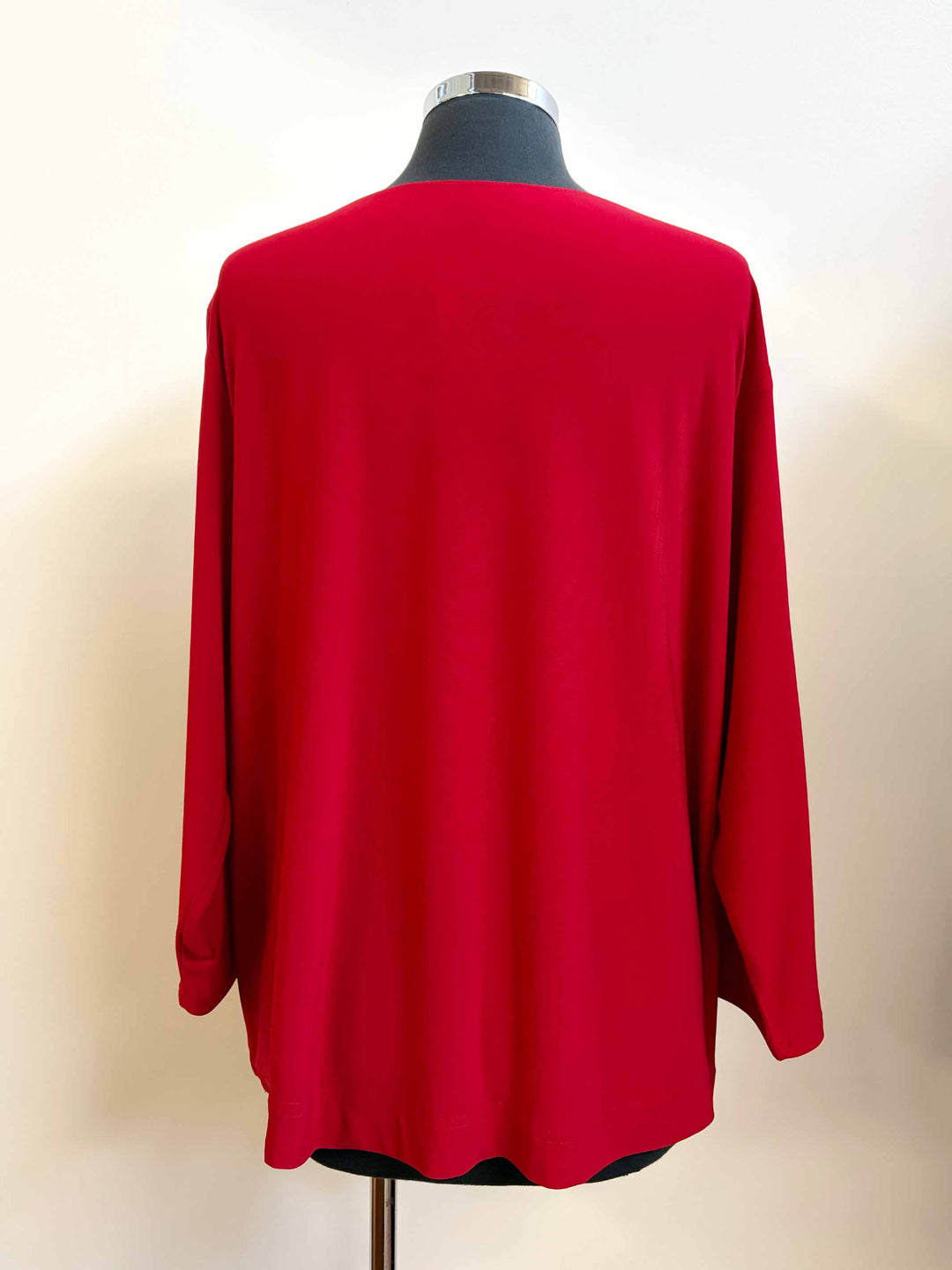 Red Fashion Basic Top