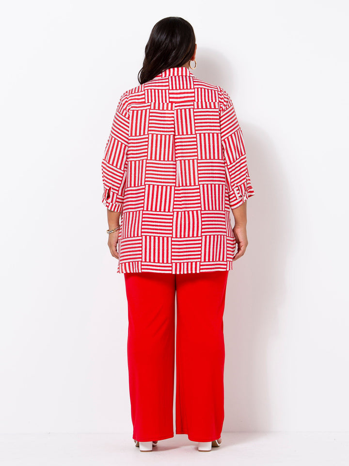 Red Grid Shirt