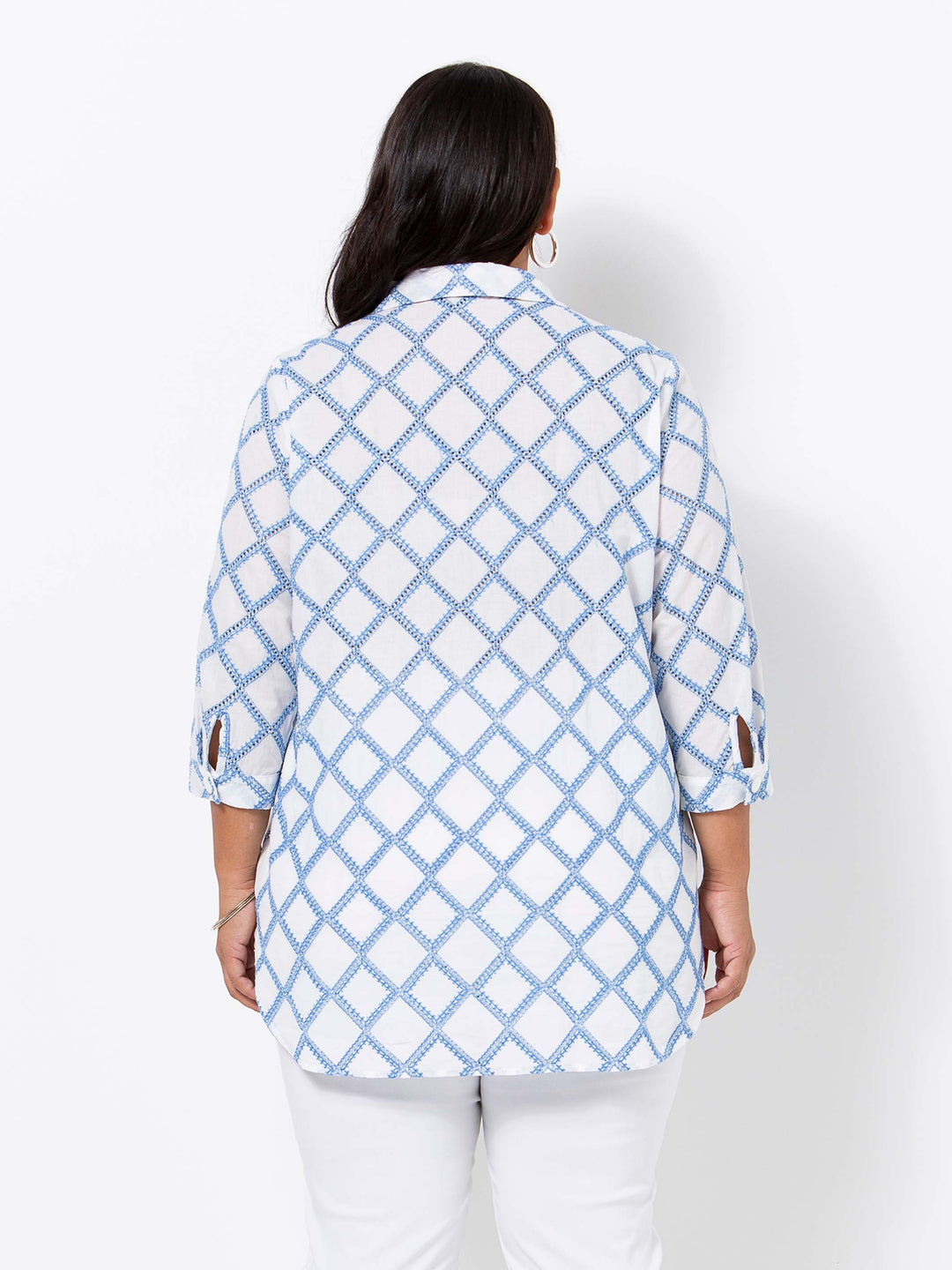 Diamond Broderie Shirt