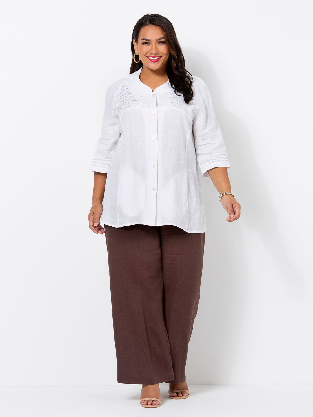 White Havana Tuck Shirt