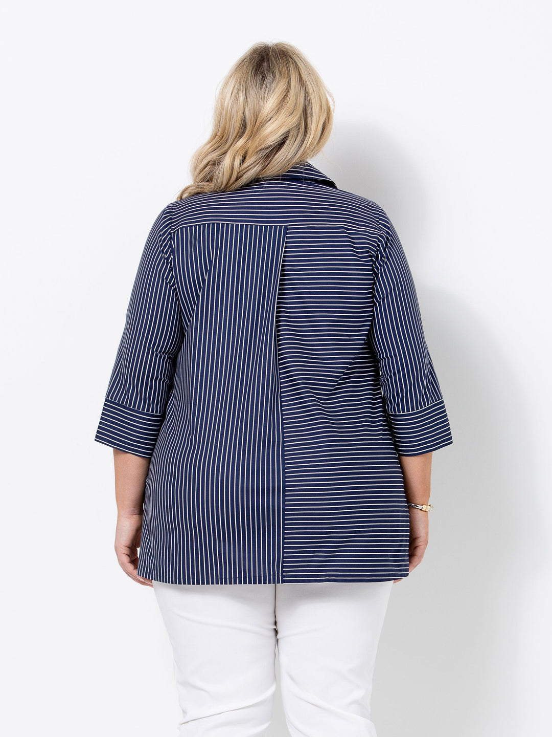 Navy Stripe Shirt