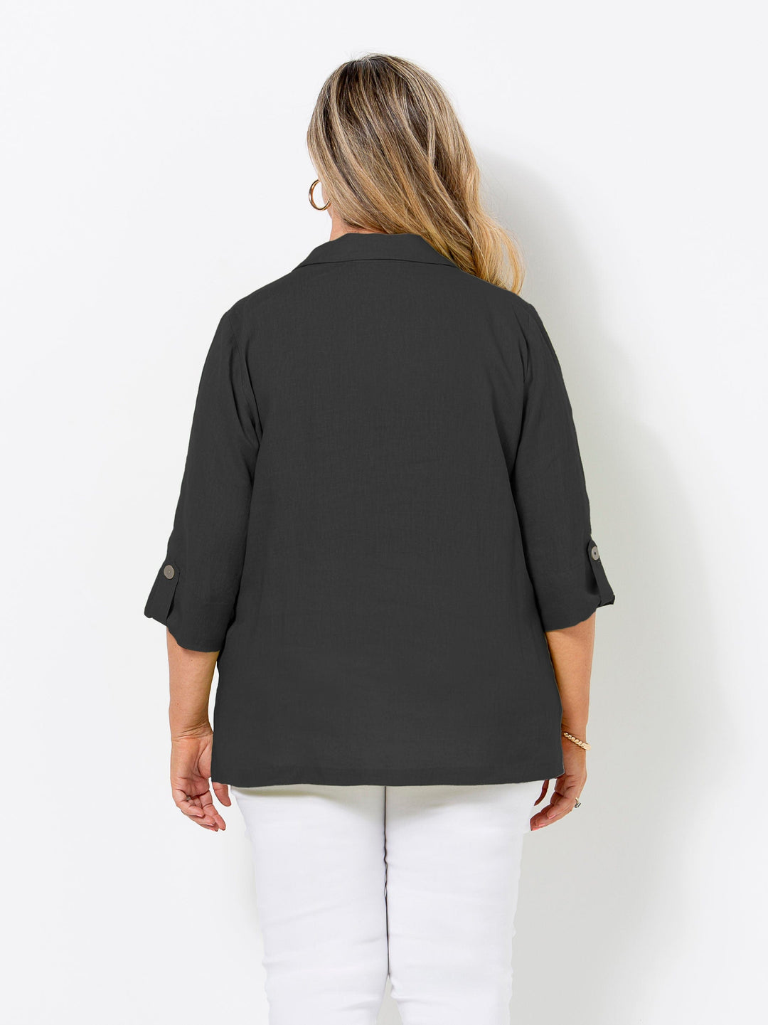 Black Havana Button Shirt