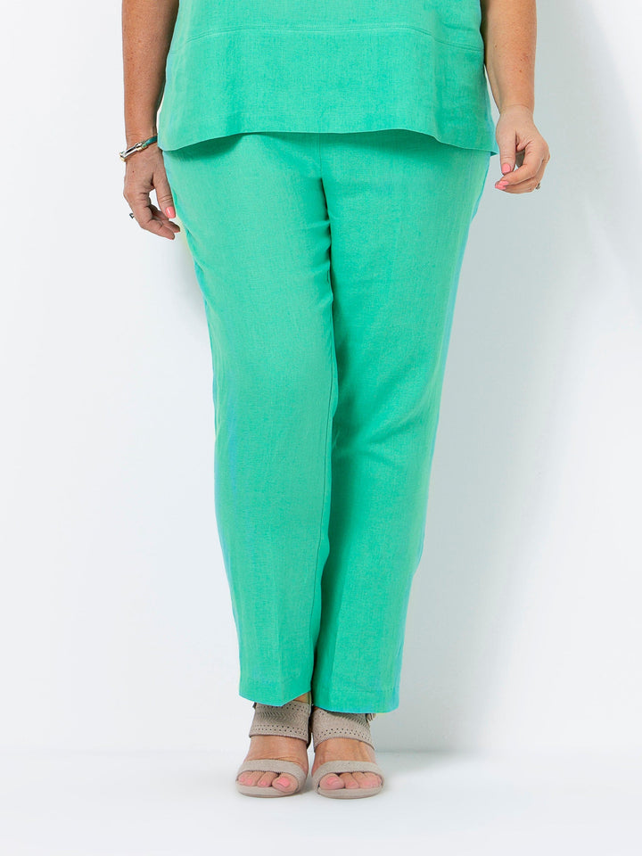 Florida Slim Leg Linen Pant