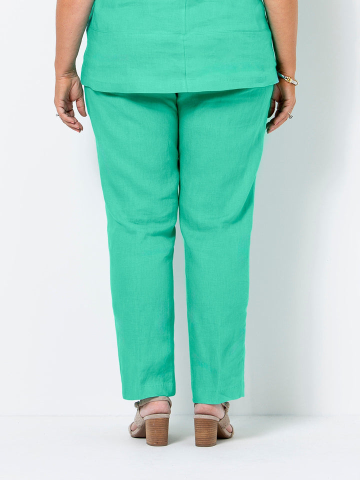 Florida Slim Leg Linen Pant