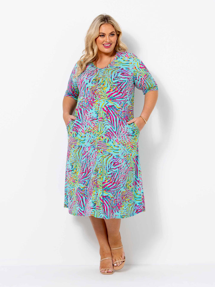 Seafoam Calypso Dress