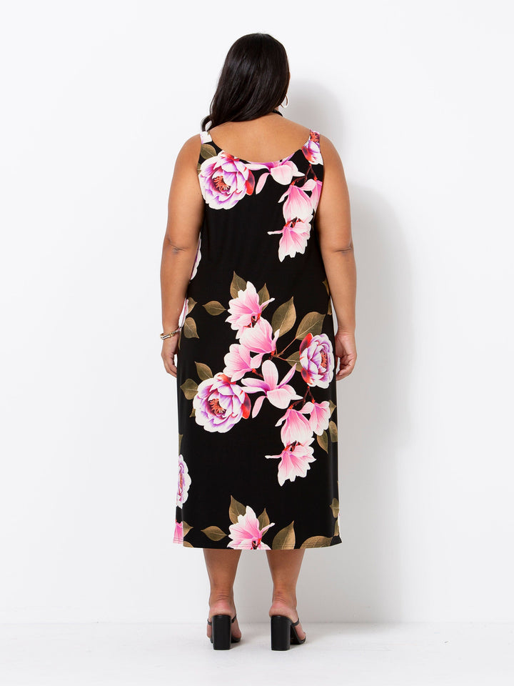 La Rochelle Jersey Print Dress