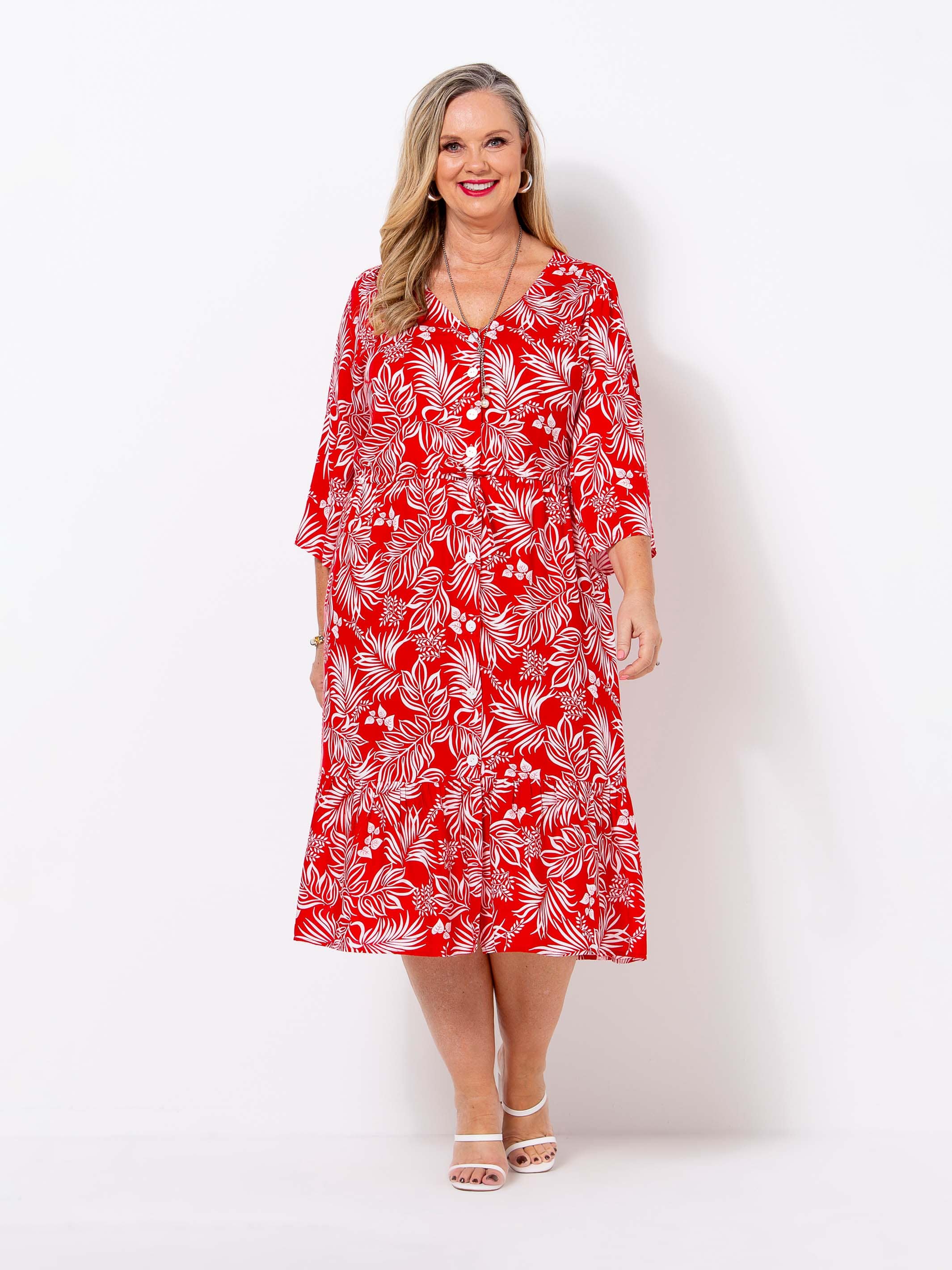 Red dress boutique plus size outlet