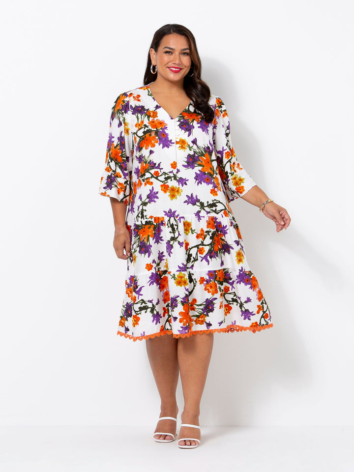 Wild Petunia Dress