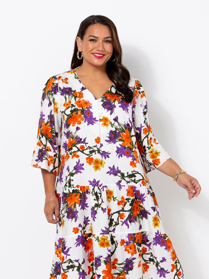 Wild Petunia Dress