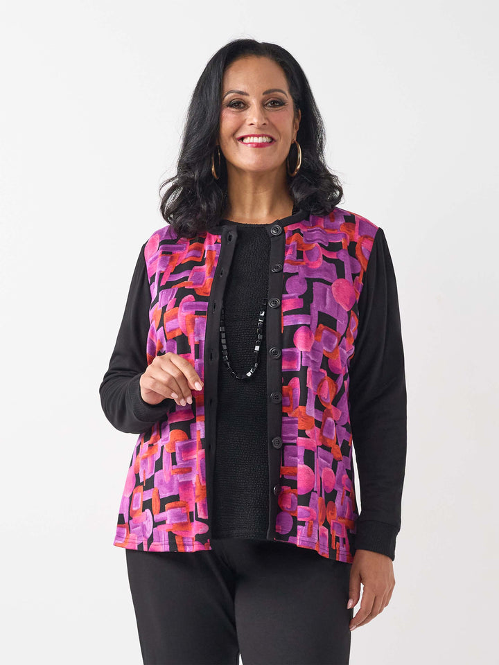 Button Through Cardigan - Retro