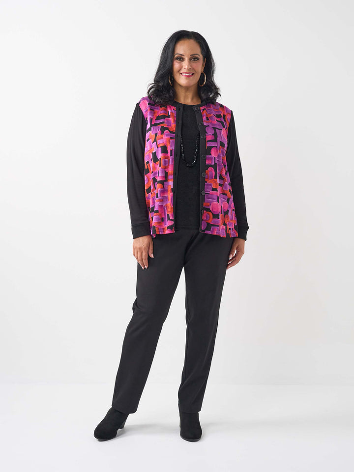 Button Through Cardigan - Retro