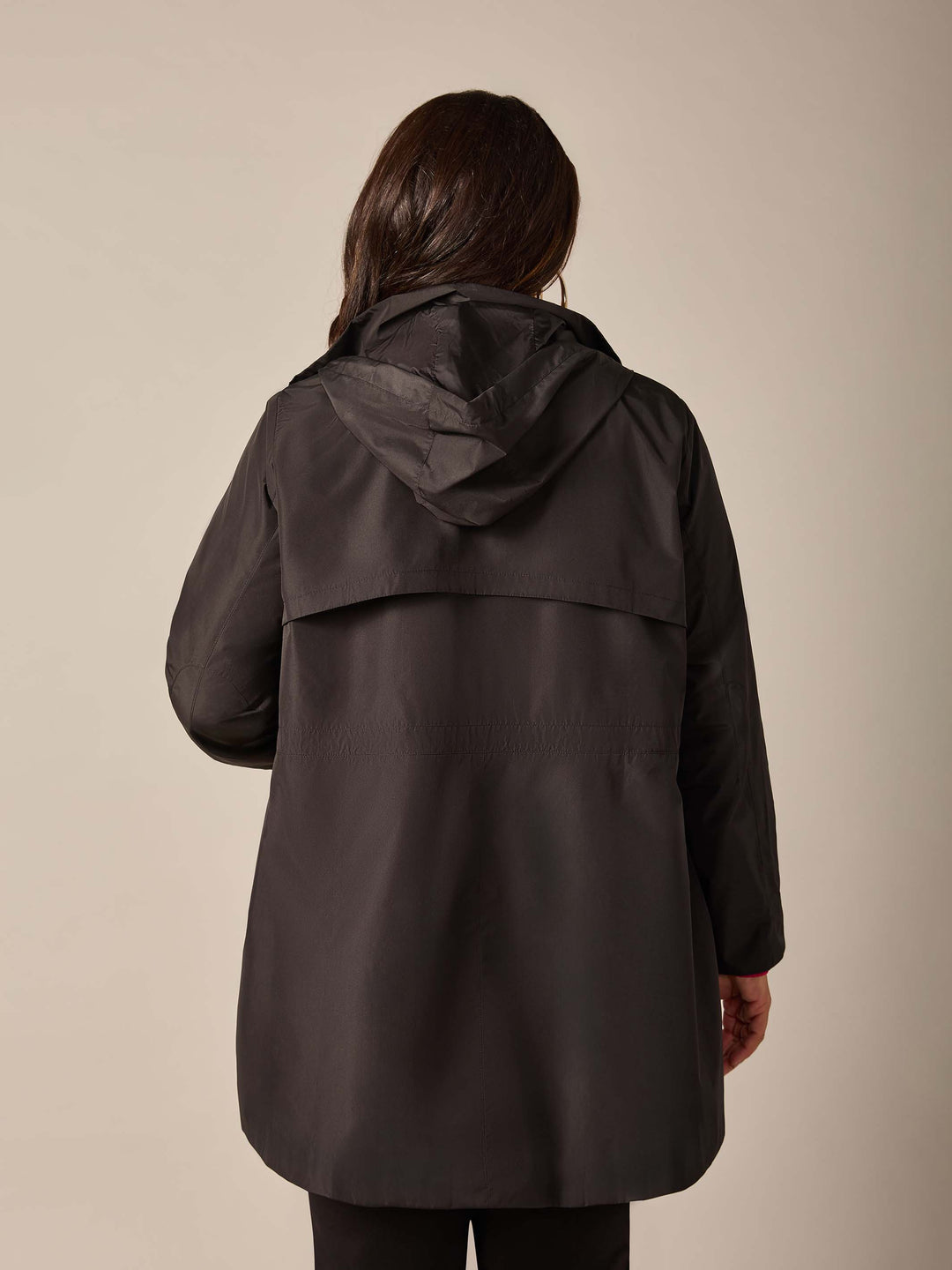 Showerproof Hooded Jacket - Black