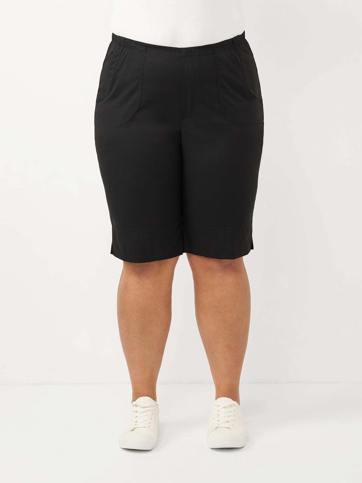 City Cotton Short - Black
