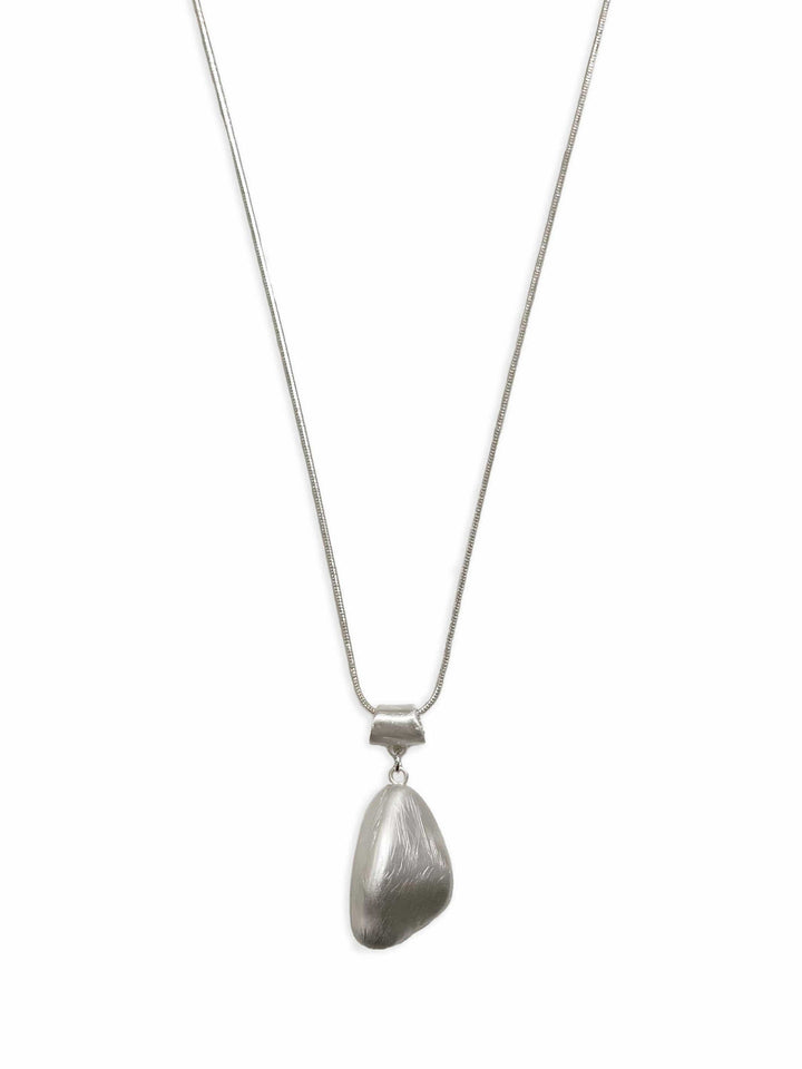 Silver Oval Medallion