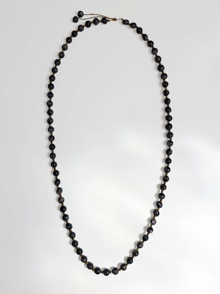 Onyx Long Necklace