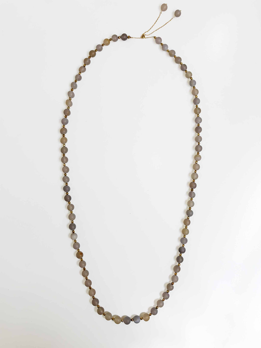 Agate and Gold Necklace
