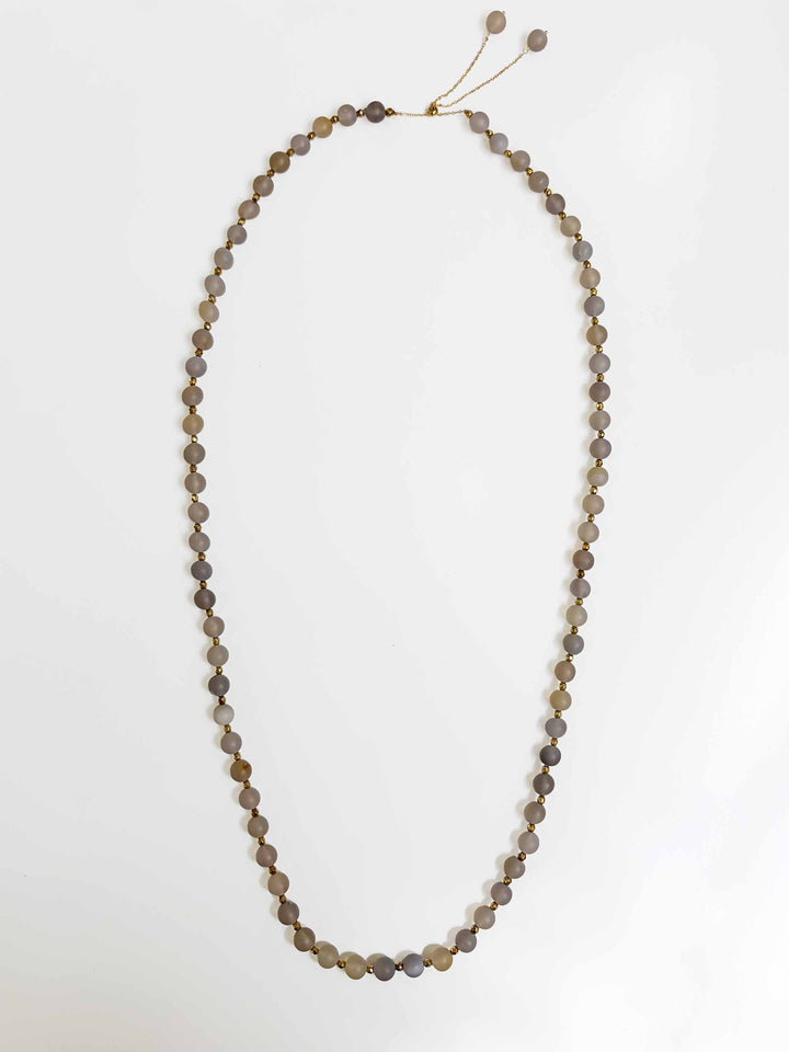Agate and Gold Necklace