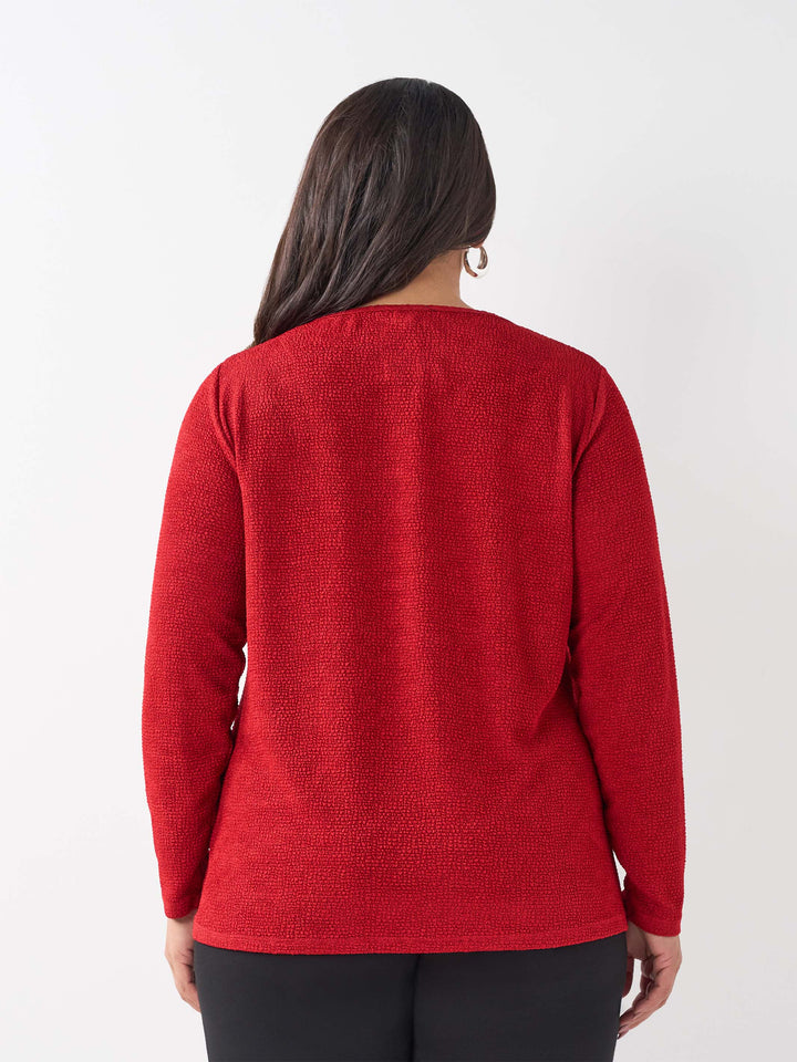 Popcorn Basic Top - Flame