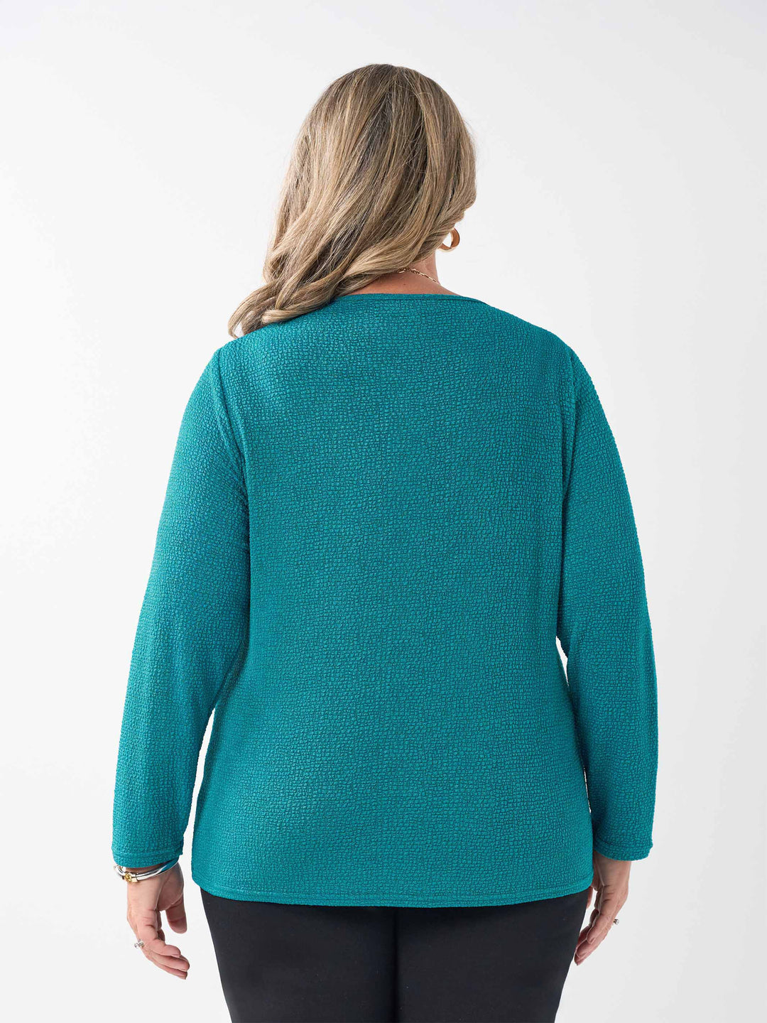Popcorn Basic Top - Teal