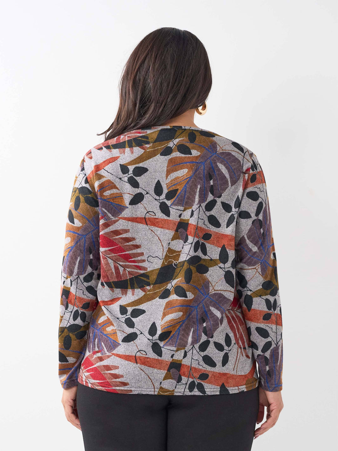 Long Sleeve Basic Top - Birch Field