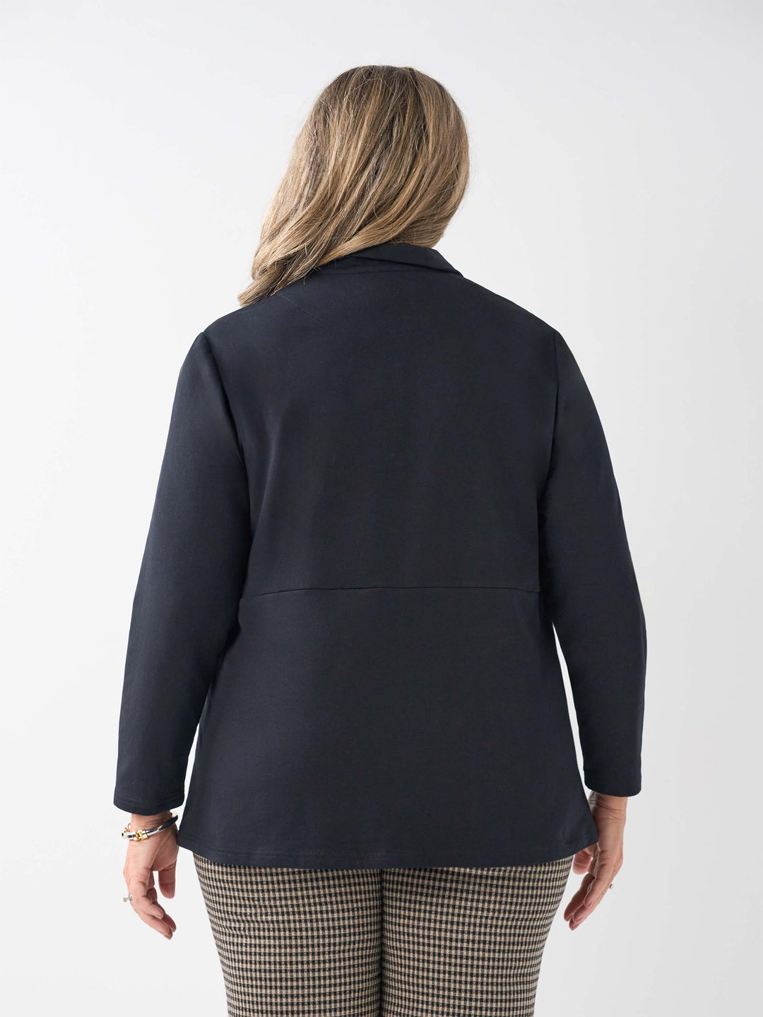 Active Zip Top - Black