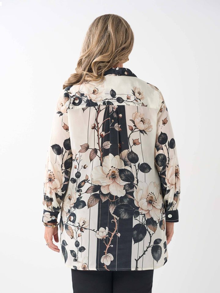 Collared Printed Shirt - Magnificence