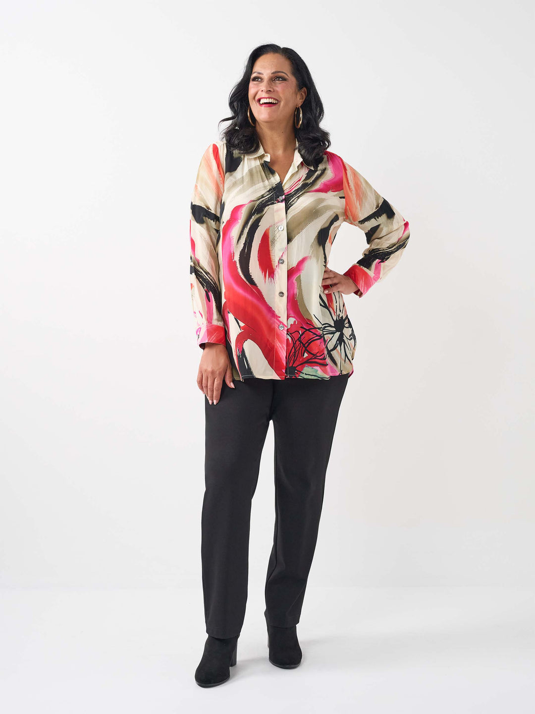 Collared Printed Shirt - Masterpiece