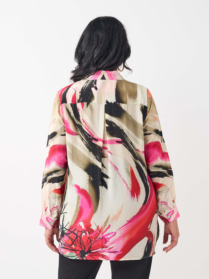 Collared Printed Shirt - Masterpiece