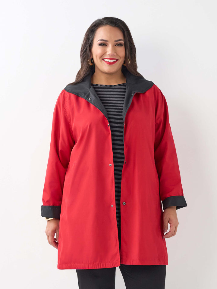 Reversible Jacket - Black/Red