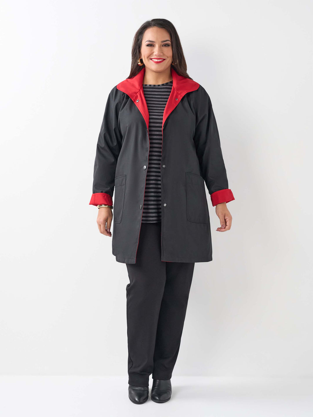 Reversible Jacket - Black/Red