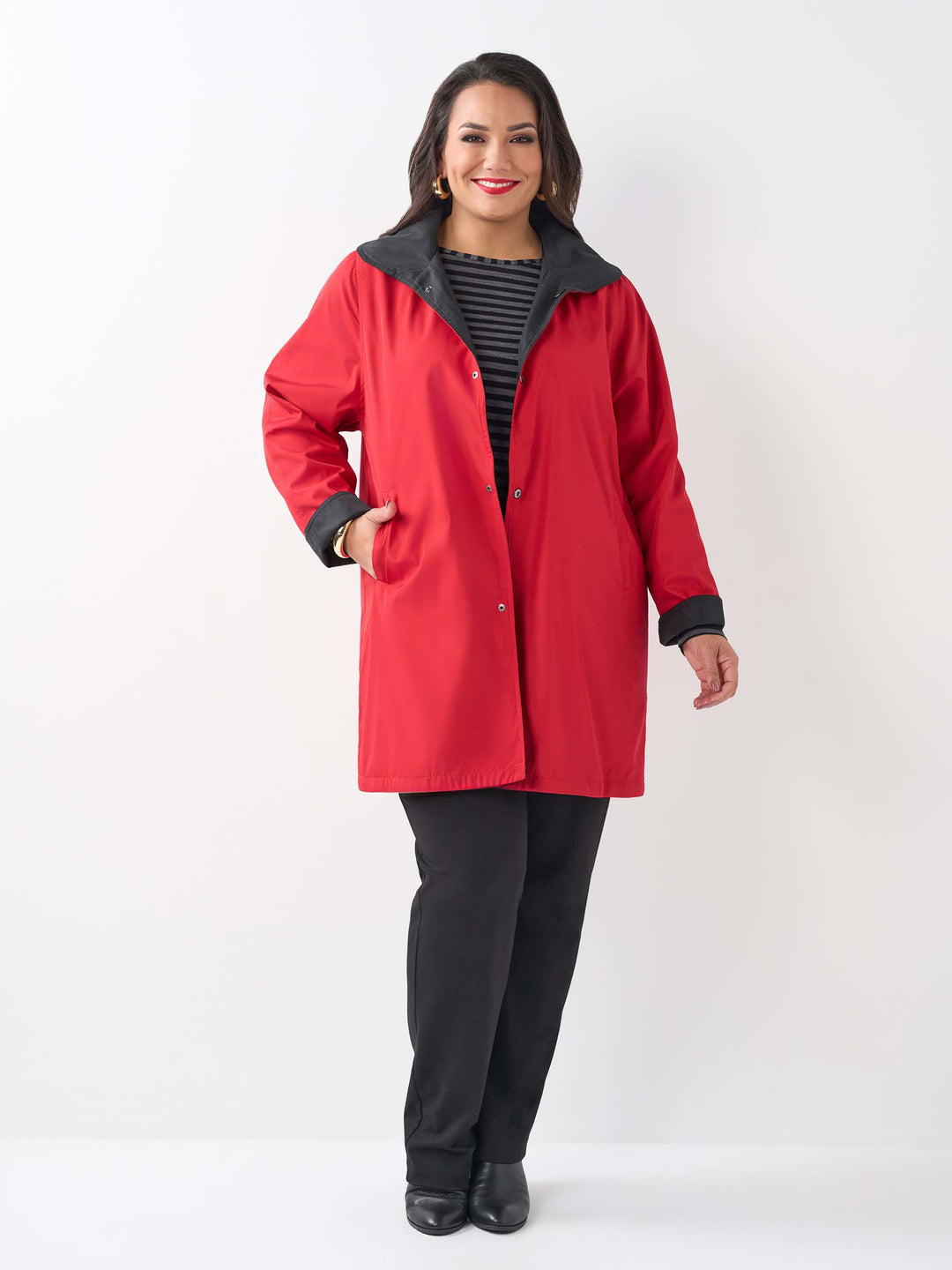 Reversible Jacket - Black/Red