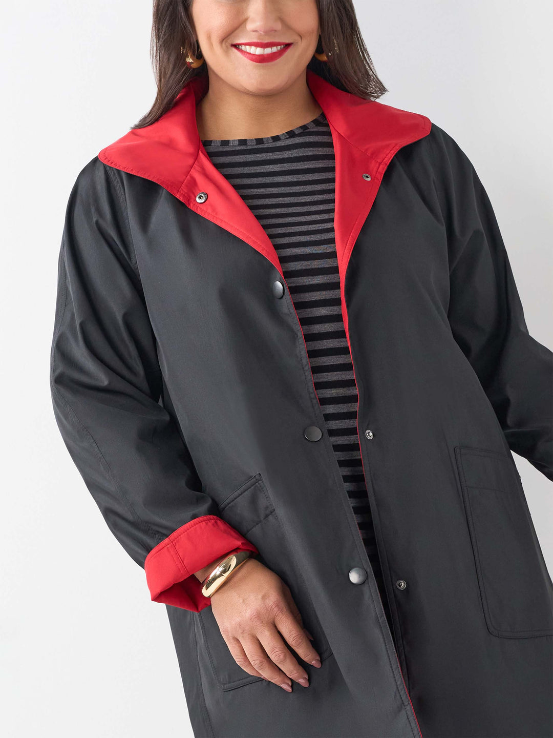 Reversible Jacket - Black/Red