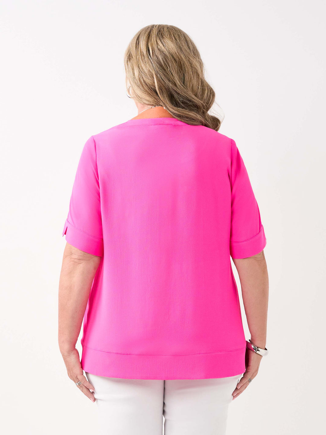 Light Bubble Pop Top - Hot Pink
