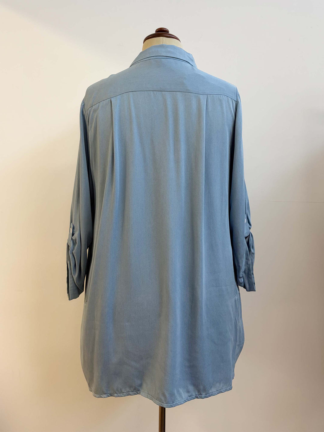 Collared Top - Blue