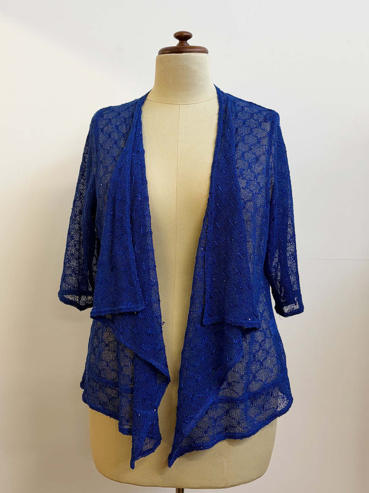 Waterfall Evening Jacket - Royal